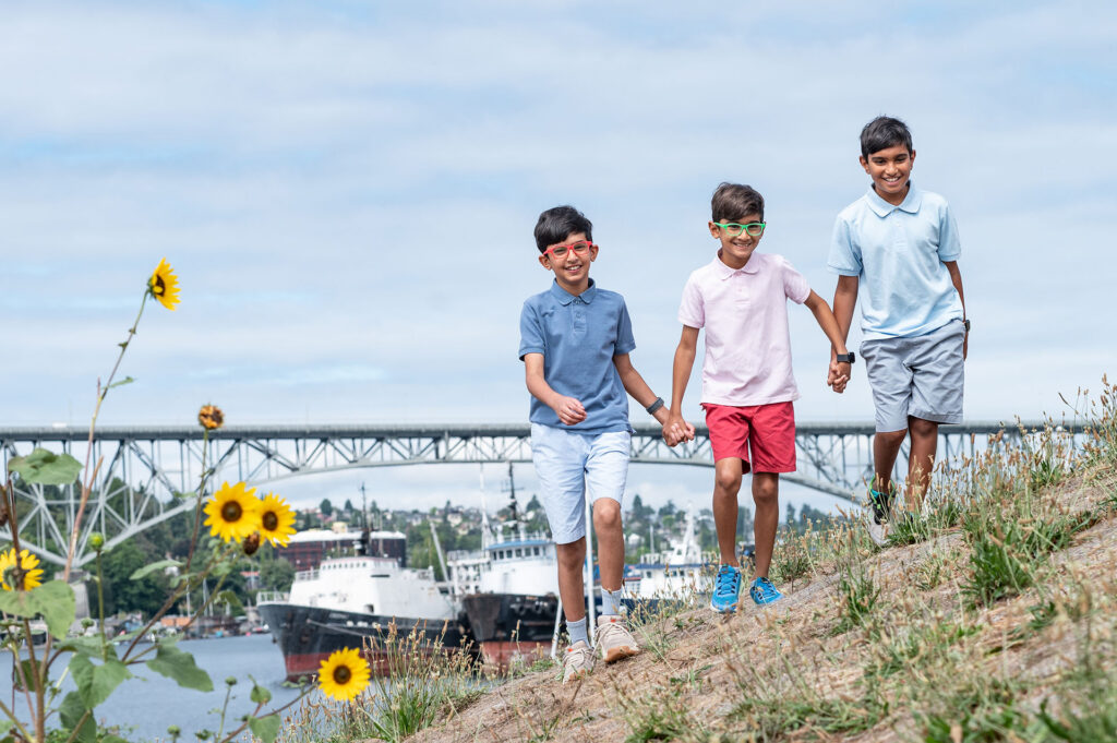 Family Photography at Gasworks Park, Seattle
