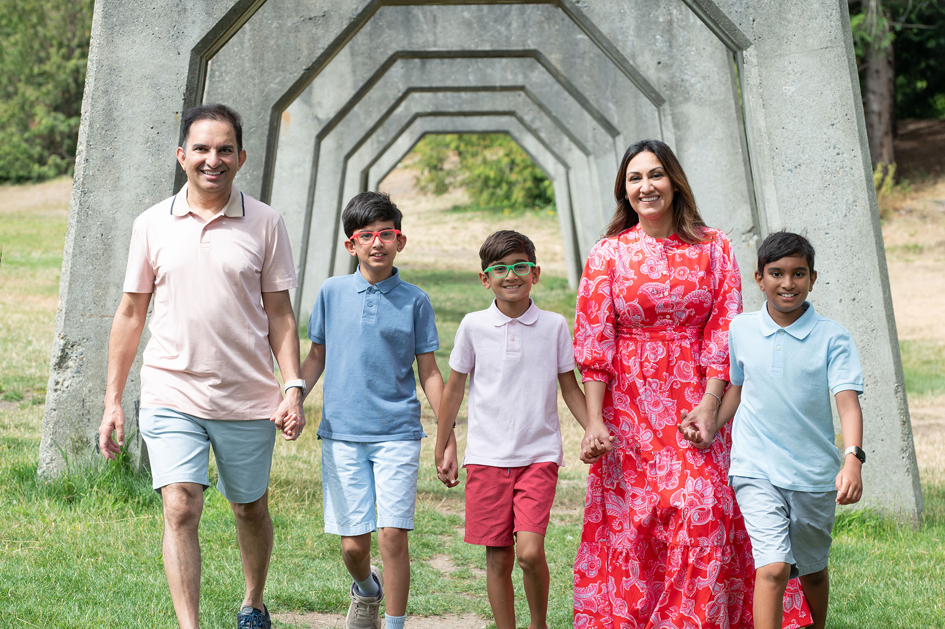 Family Photography at Gasworks Park, Seattle