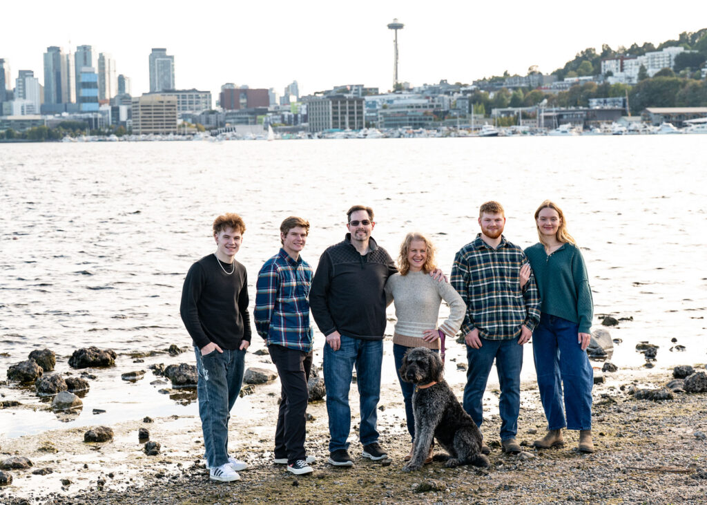 Family Photography at Gasworks Park, Seattle